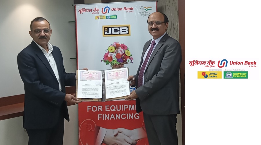Union Bank of India signs MoU with JCB India Ltd